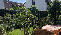 Terrasse und Garten