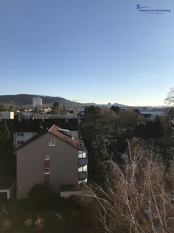 Blick vom Esszimmerbalkon Richtung Kappel- und Rotenberg